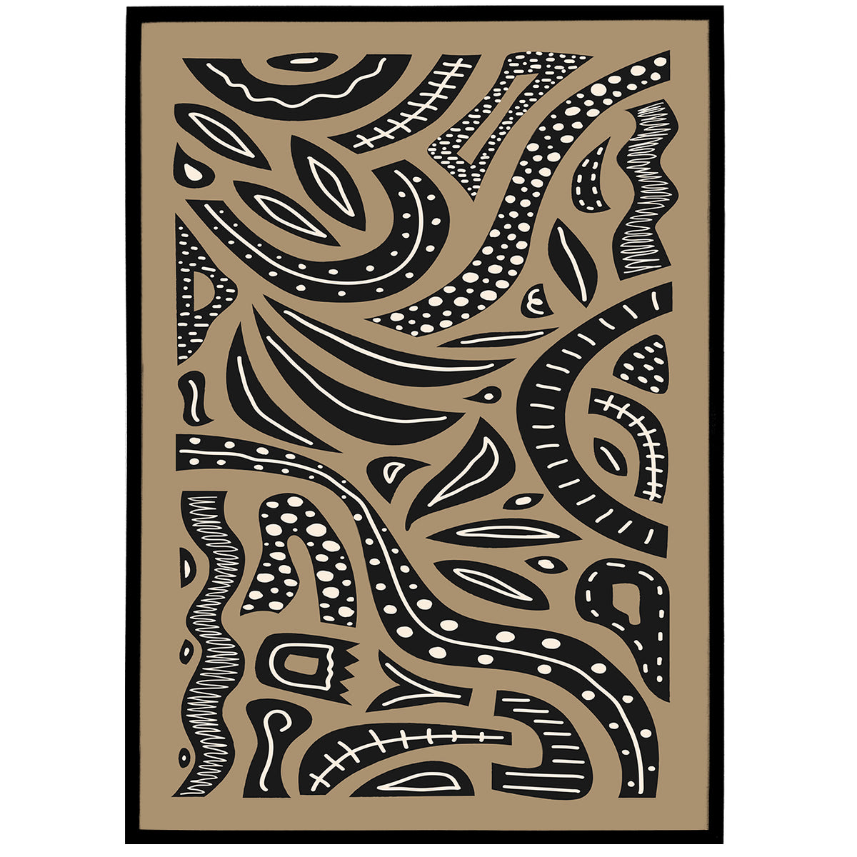 African Abstract Poster HypeSheriff Europe   A1 622b0ead 91bf 45b2 B8ee B78ada338472 1200x1200 