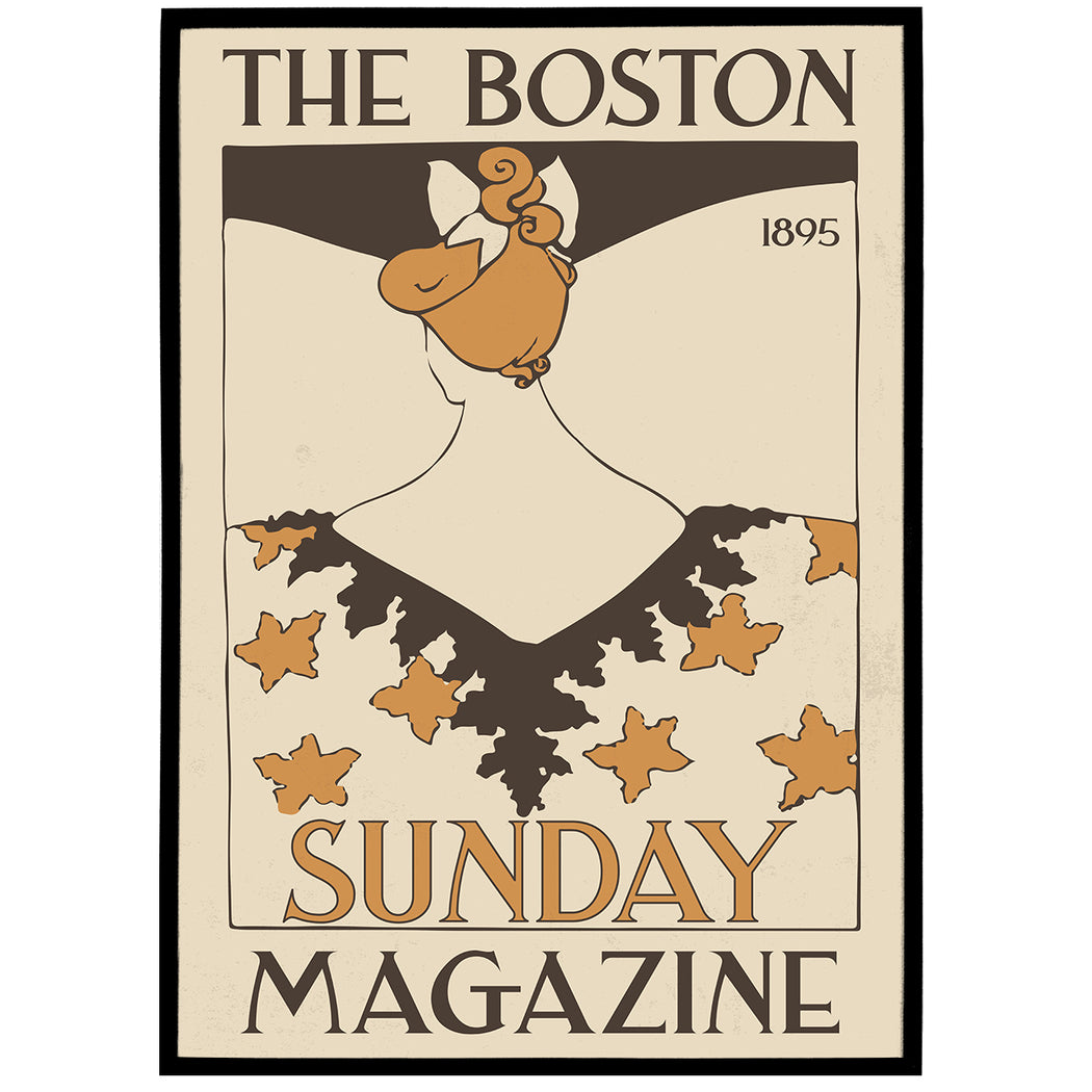 Sunday Magazine 1895 Poster