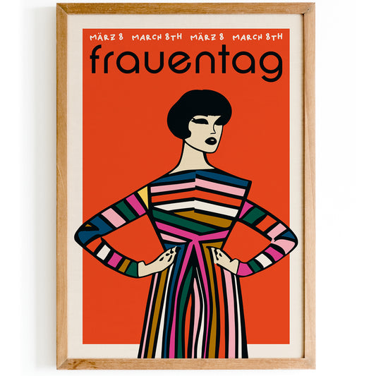 Frauentag Women’s Day Poster