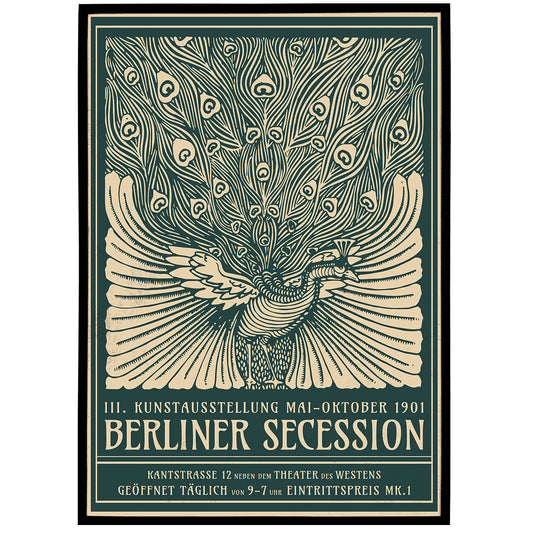 Berliner Secession Ausstellung Poster