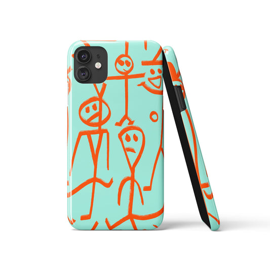 Paul Klee Drawing iPhone Case