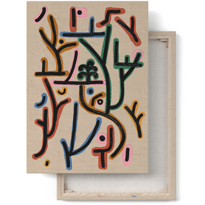 Paul Klee - Park Bei Lu Canvas Print
