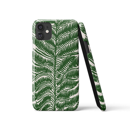 Vintage Fern Botanical iPhone Case