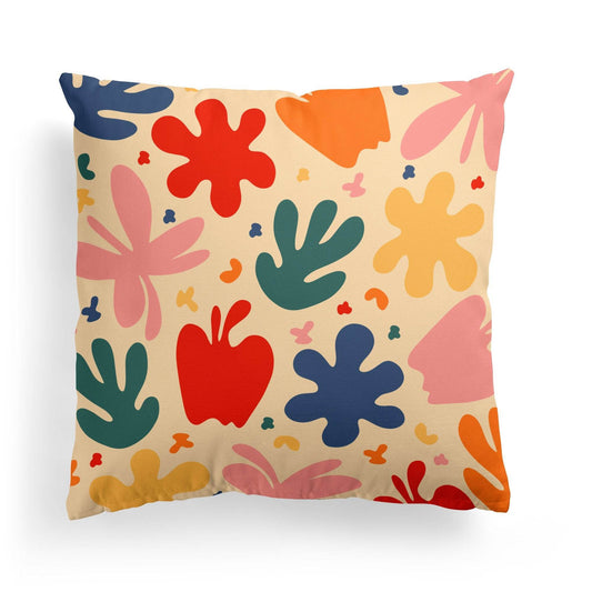 Retro Cut-Outs Throw Pillow - HypeSheriff Europe