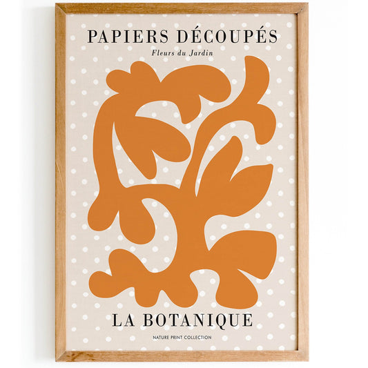 Orange Leaf Poster - HypeSheriff Europe