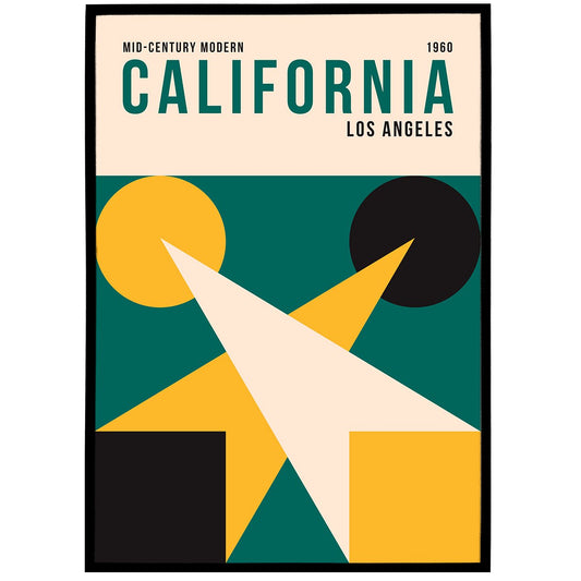 California Artistic Poster