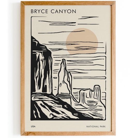 Bryce Canyon National Park Poster