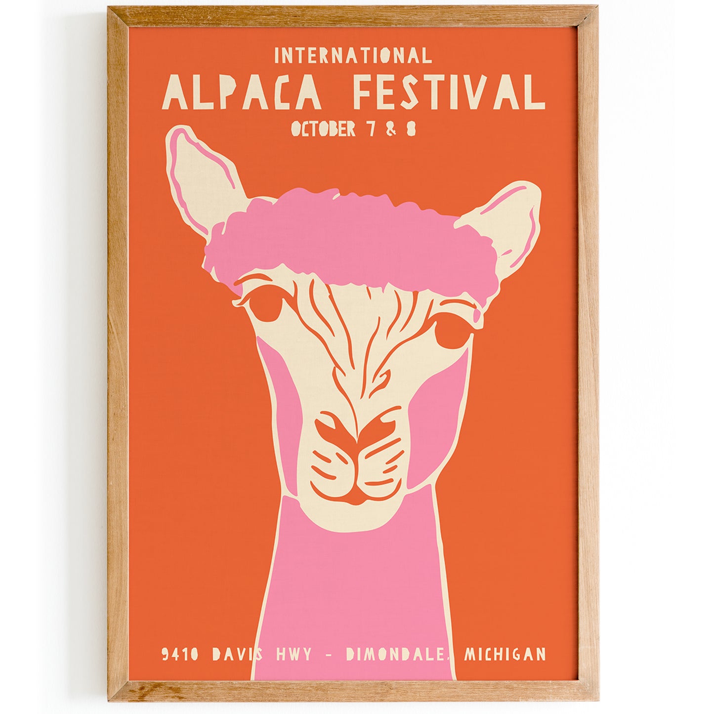 International Alpaca Festival Poster