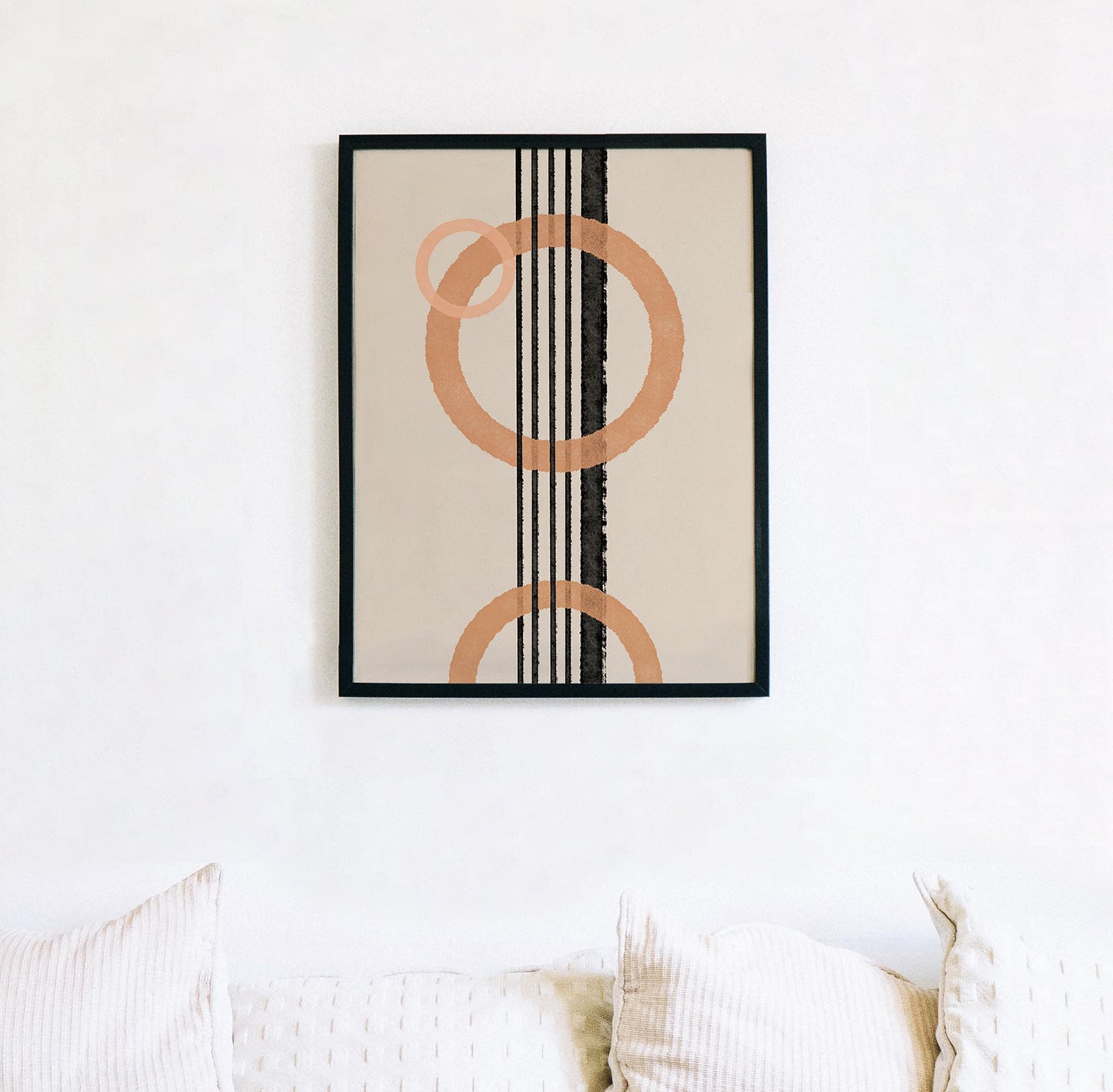 Circles Mid Century Print - Shop posters, Art prints, Laptop Sleeves, Phone case and more Online!