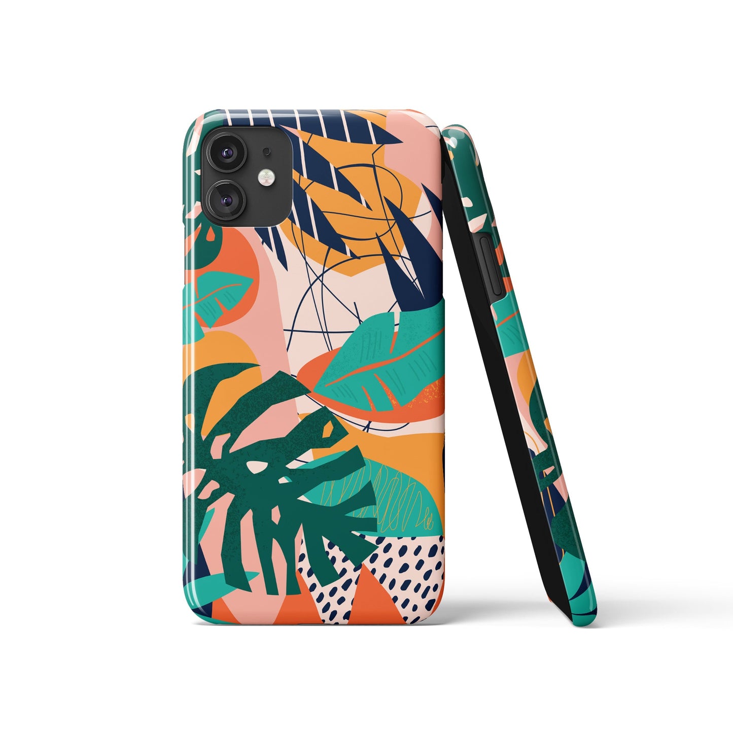 Modern Tropical iPhone Case