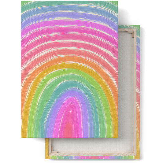 Colorful Rainbow Canvas Print