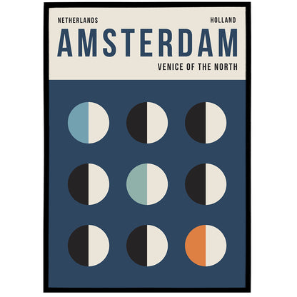 Amsterdam - Geometric Poster