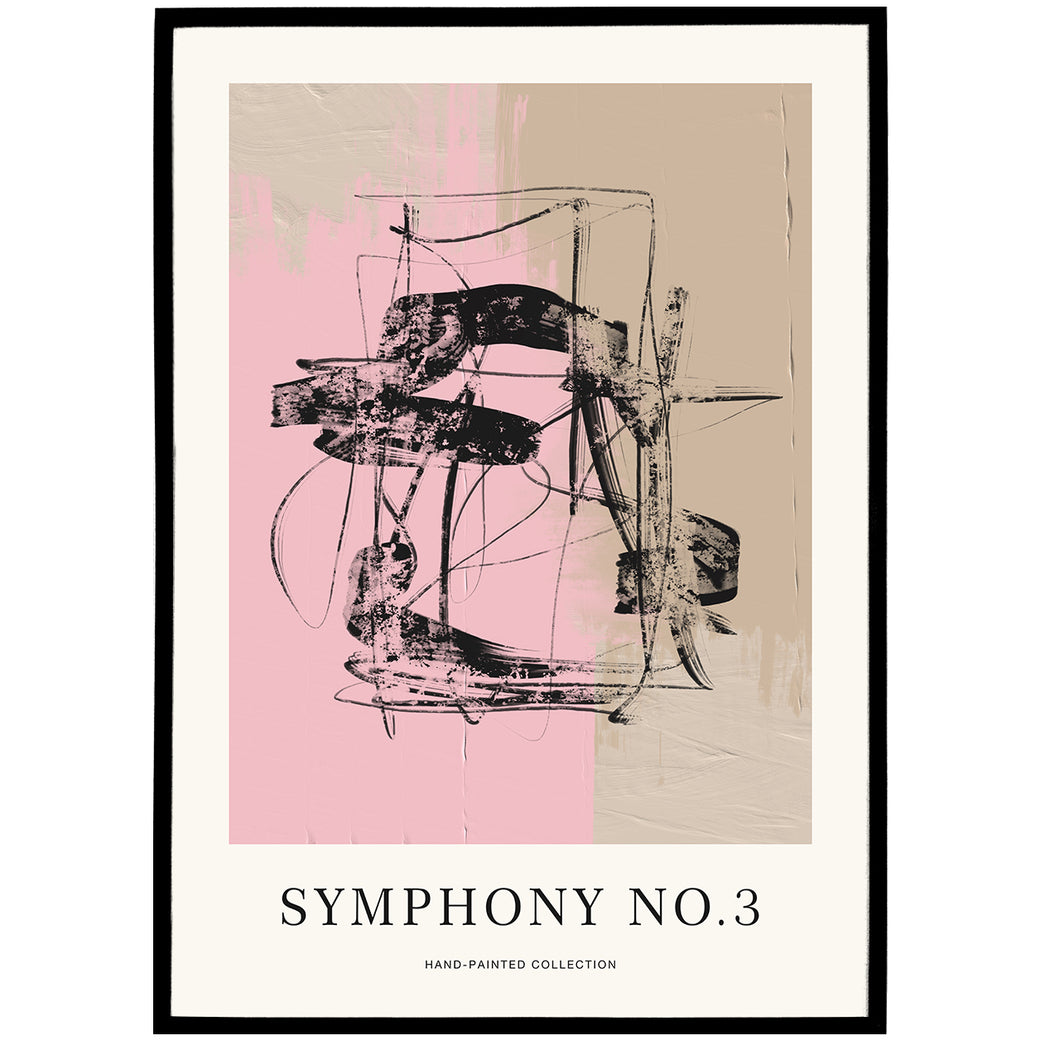 Symphony No3 Abstract Painting Print