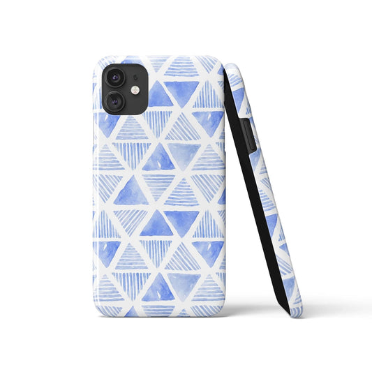 Indigo Blue Watercolor iPhone Case