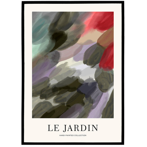 Modern Art Le Jardin Classic Poster