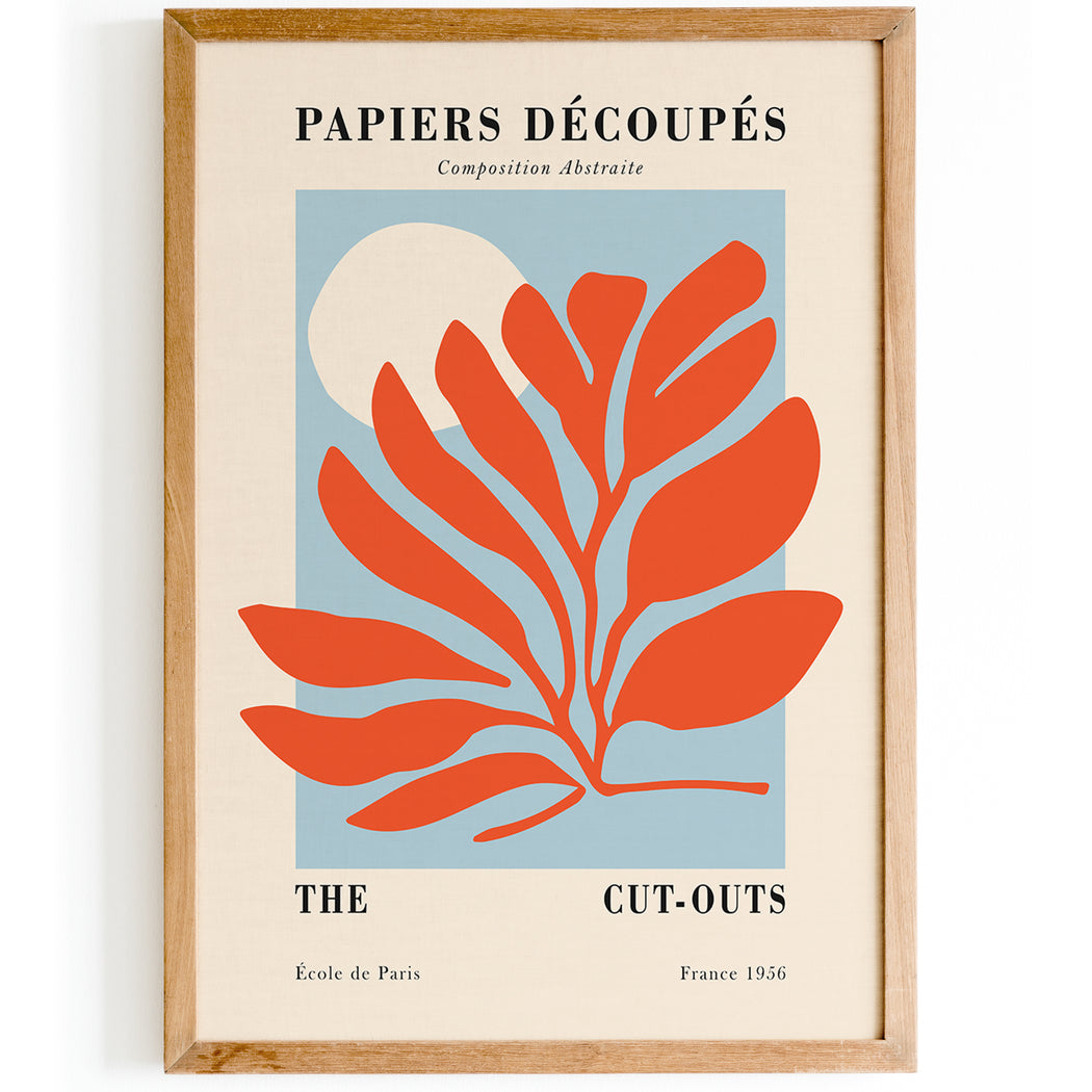Papiers Decoupes Botanical Poster