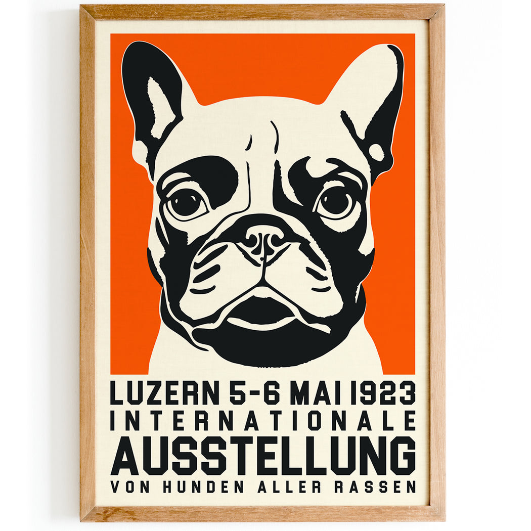 Rassehunde Ausstellung Dog Show Poster