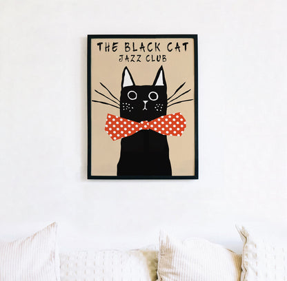 Jazz Poster - The Black Cat