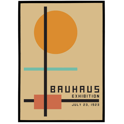 1923 Bauhaus Exhibition Poster