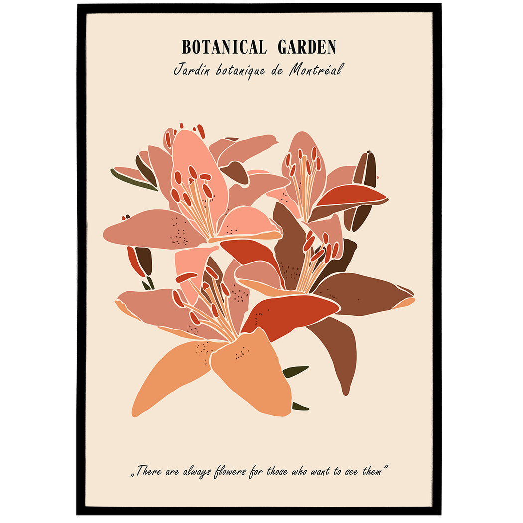 Botanical Garden Poster