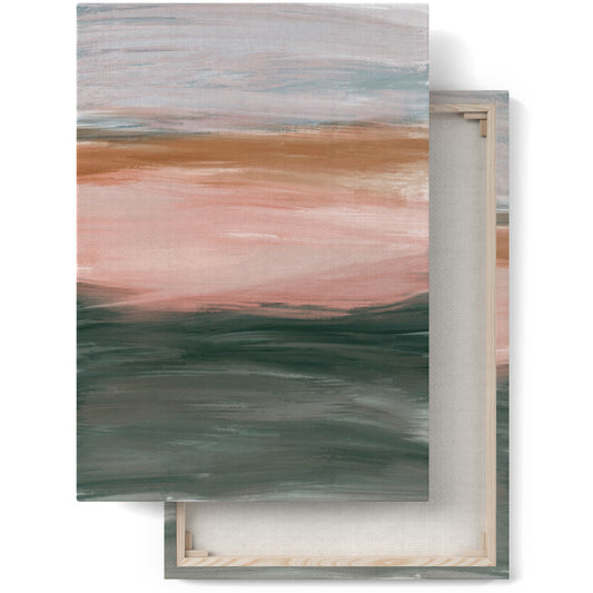 Acrylic Painting Abstract Landscape Canvas Print