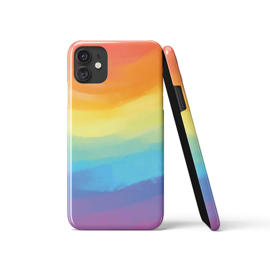 Watercolor Rainbow iPhone Case