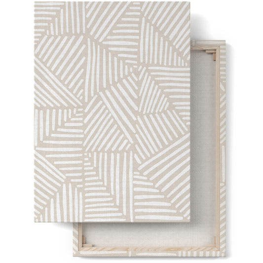 Beige Aesthetic Canvas