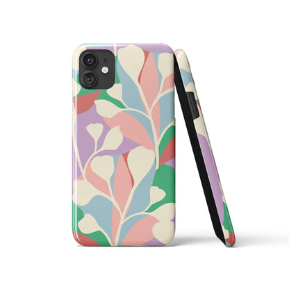 Pastel Feminine Abstract iPhone Case