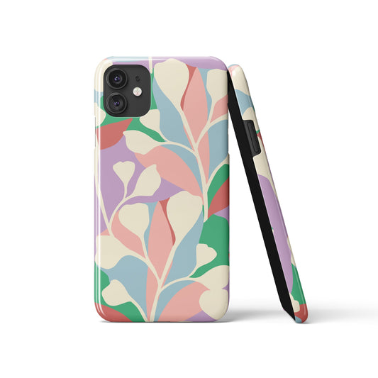 Pastel Feminine Abstract iPhone Case