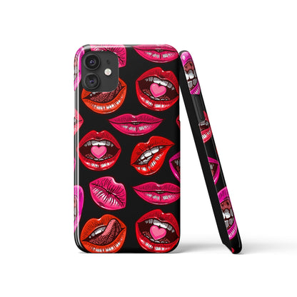 Pop Art Andy Warhol Lips iPhone Case