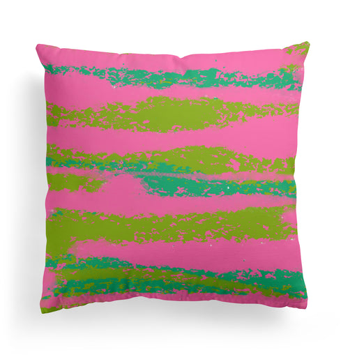 Colorful Modern Art Throw Pillow