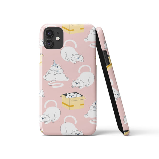 Fat Cute Cat Kitty iPhone Case
