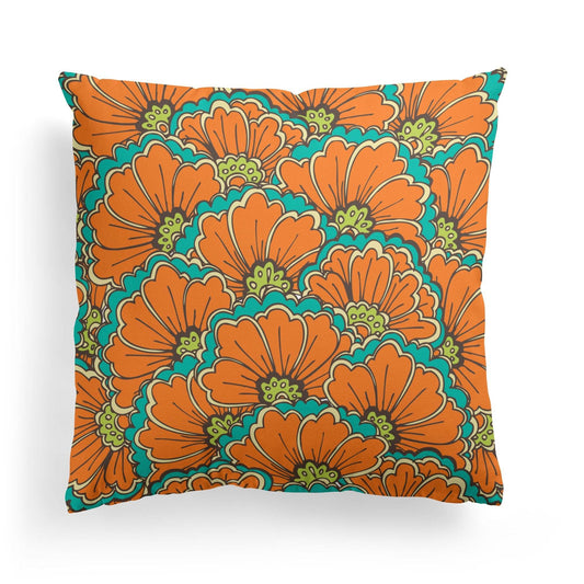Vintage Floral Throw Pillow - HypeSheriff Europe