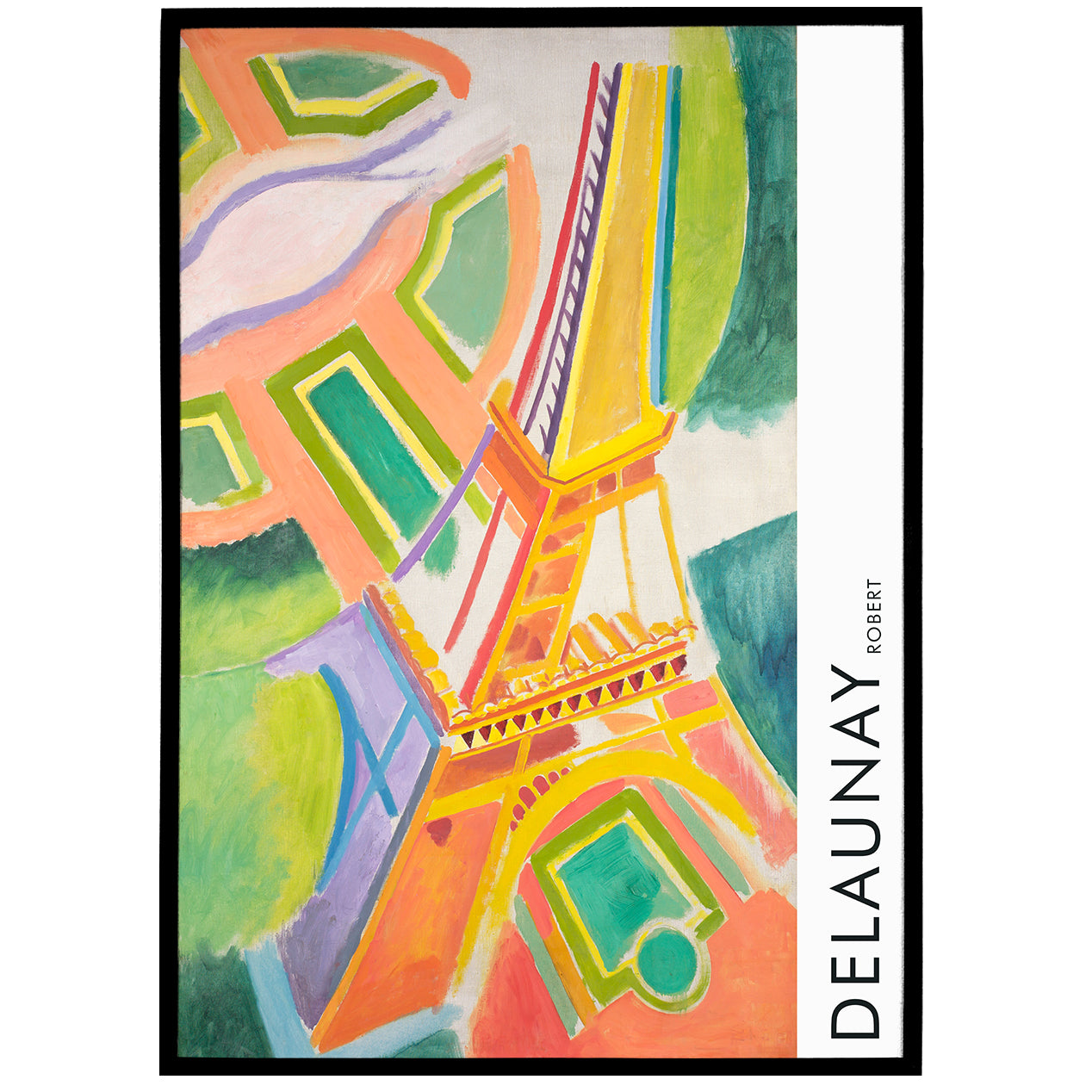 Robert Delaunay, Eiffel Tower Poster