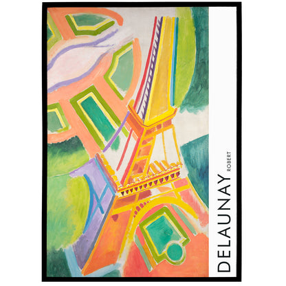 Robert Delaunay, Eiffel Tower Poster