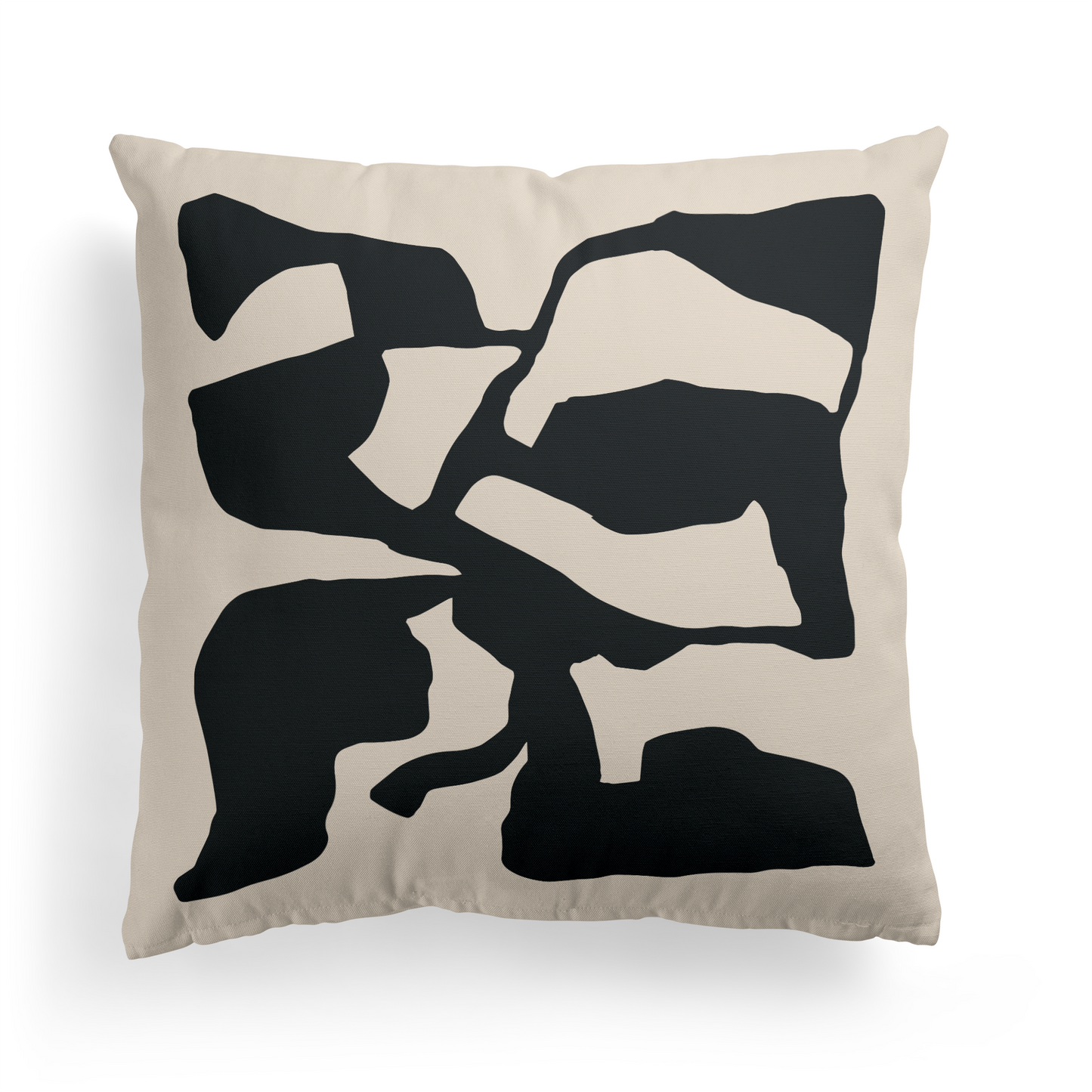 Contemporary Modern Art Throw Pillow