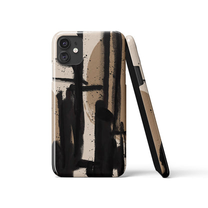 Painted Modern Art iPhone Case