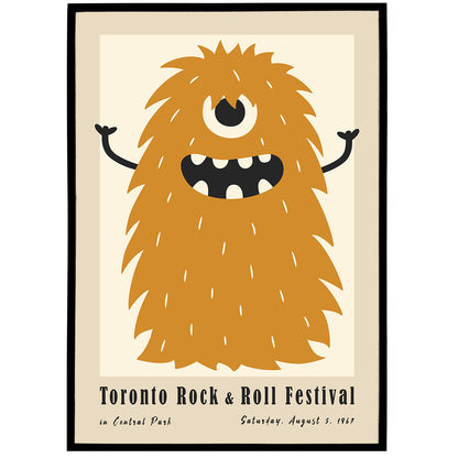 Toronto Rock&Roll Festival Poster