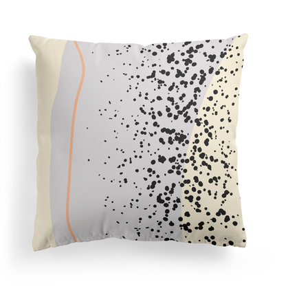 Contemporary Abstract Art Throw Pillow