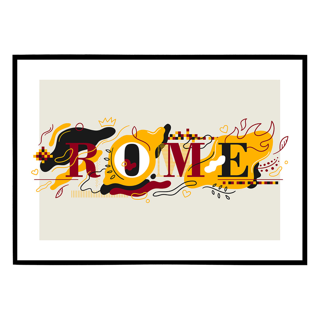 Rome Horizontal Print