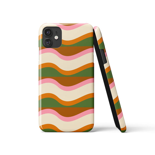 Retro 70s Pattern iPhone Case