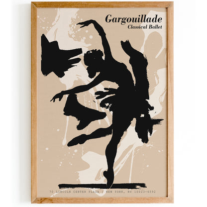 Gargouillade Ballet Art Print