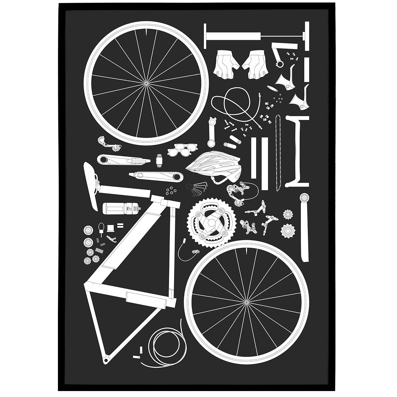 Bicycle Lover Poster