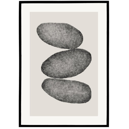 Grey Stones Print
