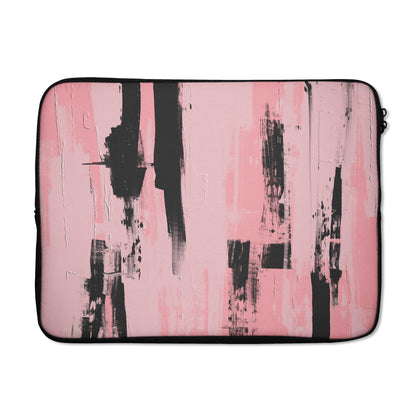 Painted Pink Modern Art - Laptop Sleeve