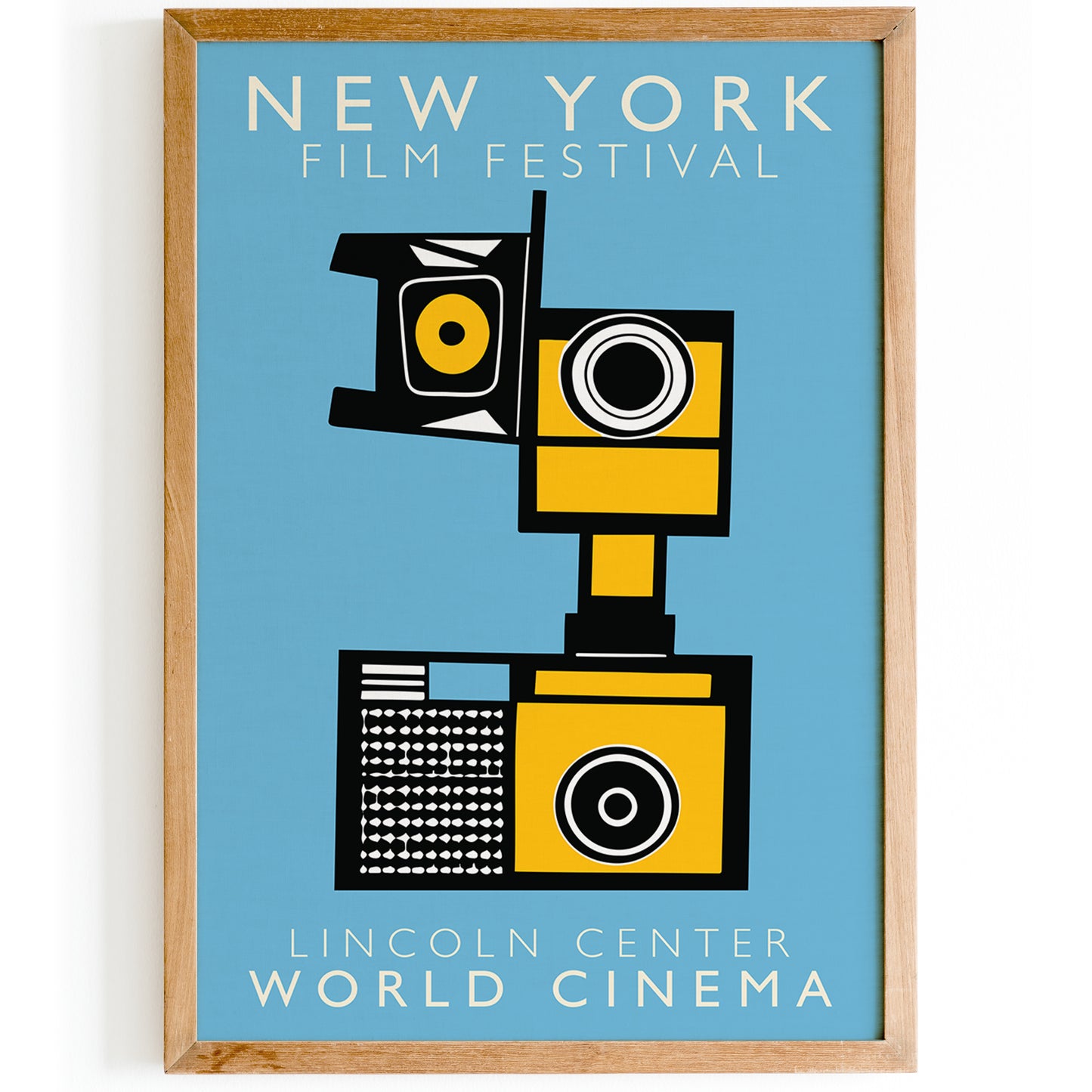 Blue New York Film Festival Poster