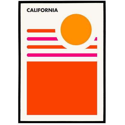 California Nr.1 Poster
