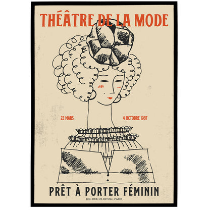 Théâtre de la Mode Poster