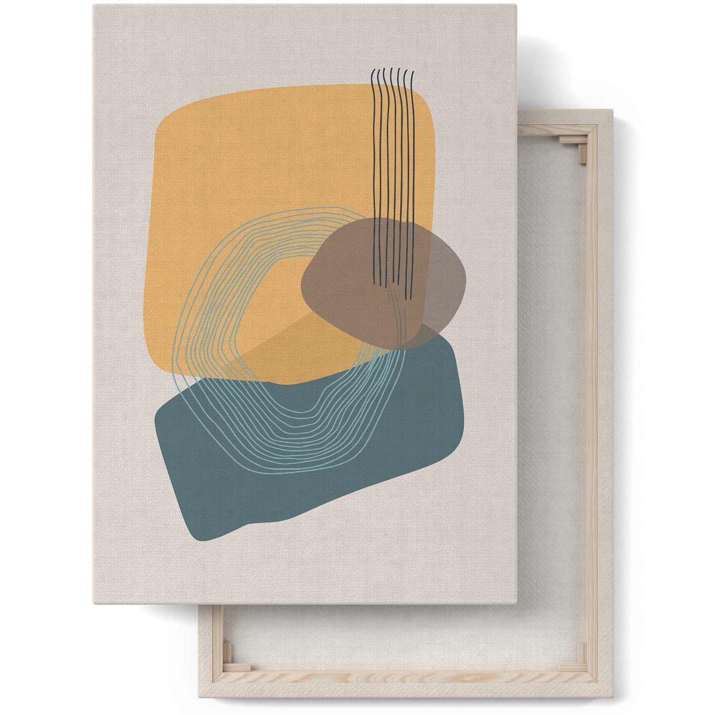 Aesthetic Modern Abstract Canvas Print