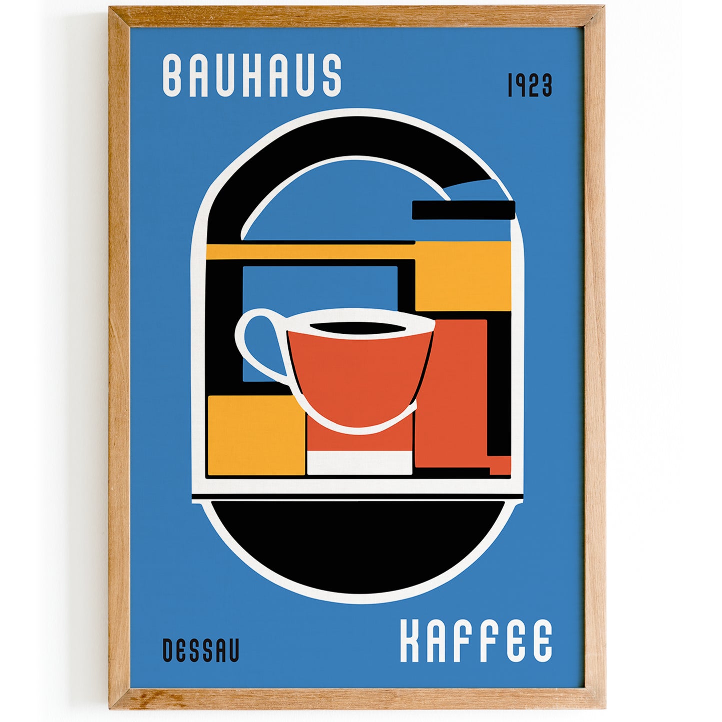Bauhaus Kaffee Poster